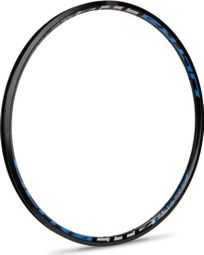 Hintere BMX-Felge Ikon I 451x19.5mm I 36 Loch Schwarz / Blau