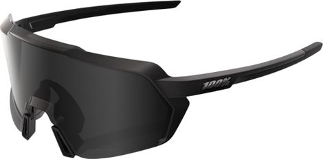 Occhiali 100% Korbin Nero opaco Nero lucido/Lenti Black Mirror