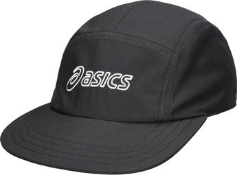 Asics 5-panel pet, zwart