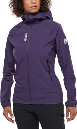 Veste Softshell Millet Kamet Xcs Light Hoodie Violet Femme