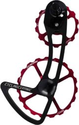 CyclingCeramic 14/19 Deth Derailleur Cage for Shimano 105 7150 12V Red