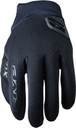 Pair of Long Five XR-Trail Gel Gloves Black