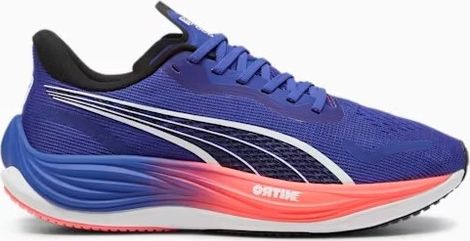 Running Shoes Puma Velocity Nitro 3 Blue / Pink Homme