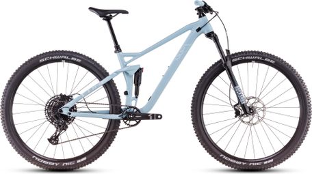Bicicleta de montaña con suspensión total Cube Stereo One22 Pro Sram 12V 29'' Azul