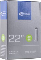 Chambre à Air Schwalbe AV8A 22 x 1.00 - 1.25 Schrader 40mm