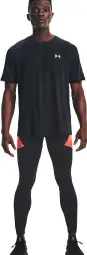 Maillot manches courtes Under Armour Seamless Run Gris Homme