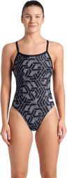 Women's swimsuit Arena Escape Dos Challenge Black