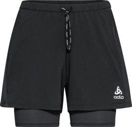 Odlo Essential 3in 2-in-1 Shorts Schwarz Damen
