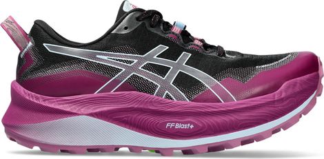 Zapatillas <strong>Asics Trabuco</strong> Max 3 Negro Rosa Mujer Trail Running