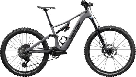 Amflow PR Carbon Pro Full-Suspension Electric Mountain Bike, SRAM 12V, 800 Wh, DJI 150 Nm, 29
