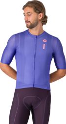 Castelli Drittone kortemouwen shirt voor heren, paars