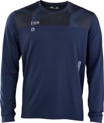 ION Traze Amp Heren Blauw MTB Trui met lange mouwen