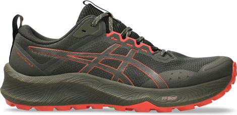 Asics Trabuco Terra 3 Khaki/Red Men's Trail Shoes