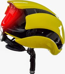 Casque vélo route intelligent jaune