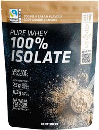 Bevanda proteica Decathlon Nutrition Whey 100% Isolate Cookie & Cream 900g