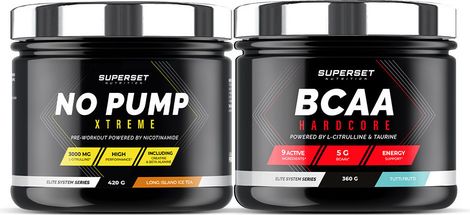 Programme Intensif Training - BCAA Hardcore Tutti Frutti - No Pump Xtreme Long Island Icetea