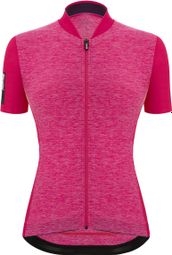 Damen Kurzarmtrikot Santini Colore Puro Rose