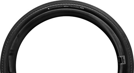 Pneu Gravel Hutchinson Touareg Race Racing Lab 700 mm Tubeless Ready Souple SwiftEasy Mach Tread 3.0 Noir — vue 2