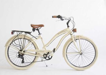 VELO VIA VENETO CRUISER 26 6V. FEMME 43 beige