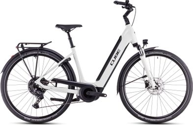 Cube Supreme Hybrid One 500 Easy Entry Electric City Bike Shimano Cues 10S 500 Wh 700 mm Desert Stone Beige 2025