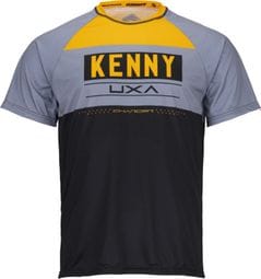 Kenny Charger Short Sleeve Jersey Zwart / Grijs / Geel