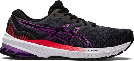 Asics GT-1000 11 Negro Púrpura Zapatillas de Running para Mujer