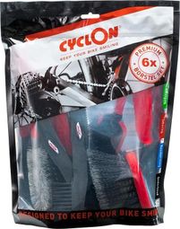 CYCLON Set De Brosses De Nettoyage 6 Pièces