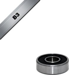 Roulement B3 - BLACKBEARING - 607-2rs