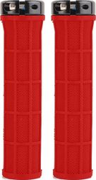 Pair of Grips Parts 8.3 Half Diamond Red