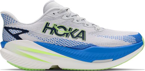 Chaussures Running Hoka Mach X 3 Gris/Bleu Homme