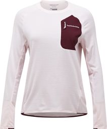 Pull Peak Performance Freelight Polartec Power Grid Rose Femme