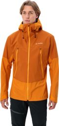 Giacca Hardshell Vaude Croz IV 3L Arancione