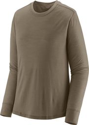 Patagonia Cap Cool Merino Blend Langarmshirt Grau Frauen