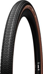 Neumático Hutchinson Touareg Race Racing Lab para grava, 700 mm, compatible con tubeless, plegable, banda de rodadura SwiftEasy Mach, 3,0, flanco de color beige