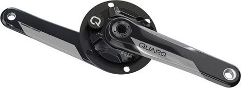 Quarq DFour Sram DUB Crankset with Power Sensor for Shimano Dura Ace Ultegra 2x11S without case Black Alltricks