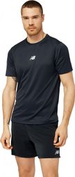 New Balance All Terrain Trail Short Sleeve Shirt Black