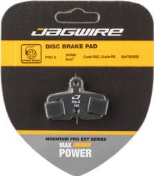 Plaquette de frein Jagwire Pro Extreme Sintered Disc Brake Pad Formula R1R  R1  R0  RX  T1  Mega