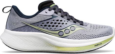 Chaussures de Running Femme Saucony Ride 17 Gris Vert