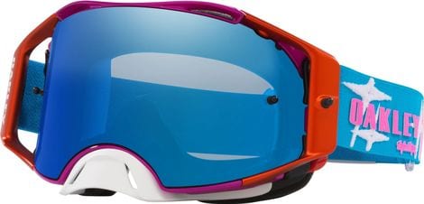 Oakley Airbrake MX x Troy Lee Designs Speed Stars / Black Ice Iridium / Ref: OO7046-G4