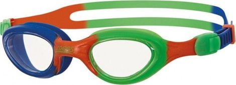 Lunettes Enfants ( 1 à 6 ans )  Zoggs Little Super Seal - Bleu / Orange / Green / Clear