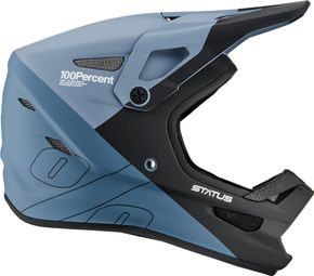 Casque Intégral Enfant 100% Status Bleu / Noir 