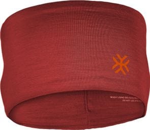 Unisex Merino Stirnband AYAQ Mandrone Red Sienna Rot