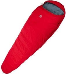 Sac de couchage momie SirJoseph trekking Rimo III 600-gauche 200 cm-Rouge