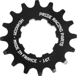 Pignon Pride Racing Hexagon Alu Noir