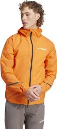 Chaqueta Cortaviento adidas Terrex Xperior Light Rain.Rdy Naranja para Hombre