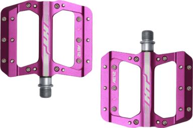 Paire de Pédales Plates Enfant HT AE12 Violet