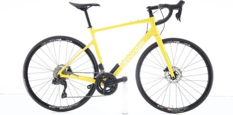 Produit reconditionné · Cannondale Synapse 2 Carbone Di2 12V · Jaune / Vélo de route / Cannondale | Très bon état