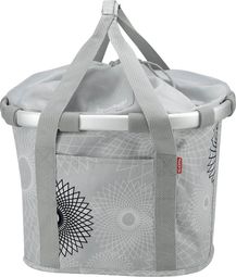 Klickfix Bikebasket Handlebar Bag Gray