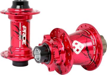 Moyeux Pride Matrix Splash 36h Rouge 20/10mm