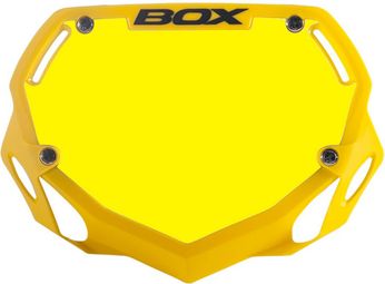 Plaque BOX two mini white et yellow/yellow